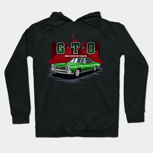 GTO Hardtop Coupe Hoodie by WINdesign